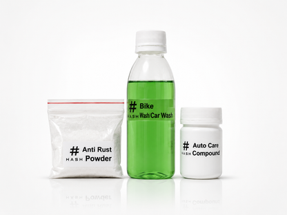 10-in-1 Hash Auto-Care Kit for Bike Cleaning & Detailing